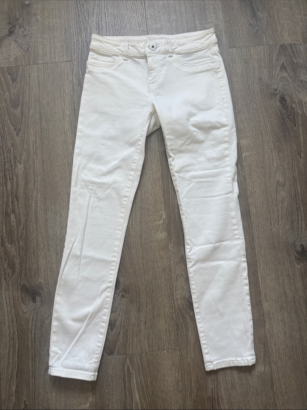 DL1961 White Skinny Jeans